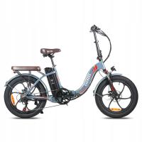 FAFREES F20 Pro Bicicleta Eléctrica Plegable, Freno de Doble Disco+SHIMANO de 7 Velocidades, Neumáticos de 20*3,0 Pulgadas, Velocidad Máxima de 25km/h, Batería de 36V 18Ah, Autonomía Máxima de 120-150 km en Modo de Asistencia, Verde - details 5