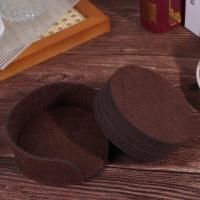 Vajilla de fieltro Simple, tapete de café antideslizante para el hogar, tapete para taza de té con aislamiento térmico, tapete para mesa, tapete para taza, tapete para hervidor - details 2