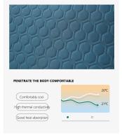Cojín de Sofá de Látex para Enfriamiento Cojín Trasero Desmontable y Lavable para Hogar Tatami Decoración 75x58CM - details 3