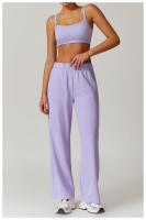 Pantalones de pierna recta para deportes al aire libre para mujer, pantalones sanitarios adelgazantes de cintura alta, pantalones casuales versátiles, otoño e invierno, nuevo - details 6