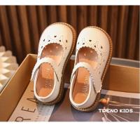 Zapatos de cuero para niña, calzado de vestir suave y Chic, con recortes de corazón, Princesa, Moda de Primavera y otoño, 2024 - details 16