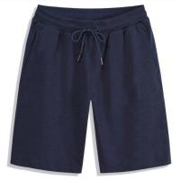 Shorts De Verano Para Hombre Sólidos Cintura Elástica Con Cordón Pantalones Deportivos Transpirables Y Sueltos Para Fitness Ropa Casual De 5 Piezas Material Algodón Y Poliéster - details 2