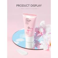 Sakura Crema de protección solar Bloqueador solar facial SPF50 Conjunto de aislamiento iluminador hidratante - details 10