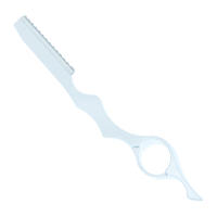 Navaja de Afeitar Profesional para Cabello con Hoja de Aluminio de Aviación 1Pcs Cuchillo de Peluquería para Salón Cortador de Cabello C0001A - details 4