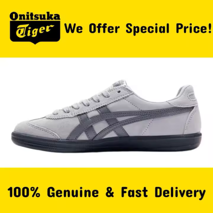 【100% original】O'nitsuka'Tiger Tokuten Grey 1183A907-021 Zapatillas deportivas para correr para hombre y mujer - 1