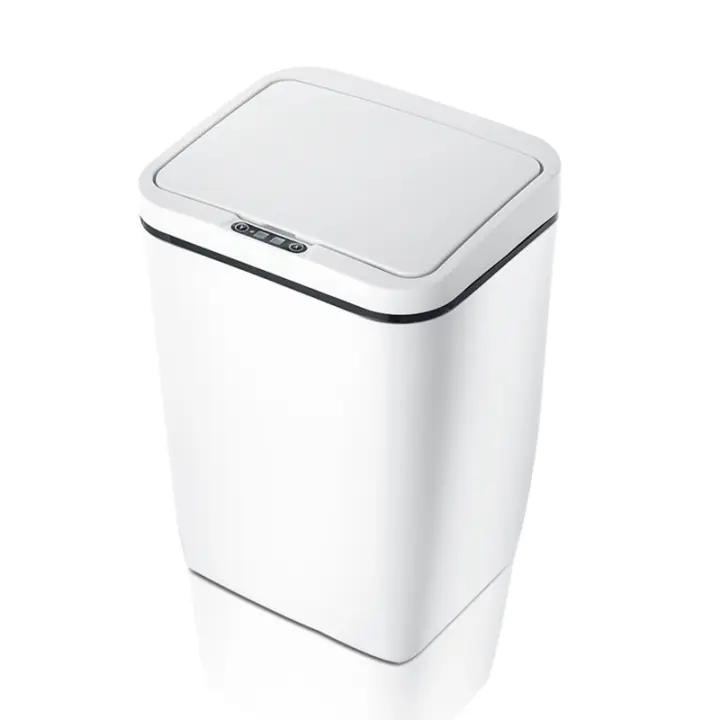 Cubo de basura inteligente para el hogar, cubo de basura de inducción con Sensor eléctrico, automático, para cocina y baño - 1