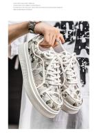 Zapatillas de deporte de ocio versátiles para hombre, zapatos deportivos ligeros y cómodos para caminar, zapatos gruesos de alta calidad a la moda, calzado masculino - details 2
