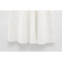 BUNO-nuevo producto de primavera, Vestido corto con tirantes y escote en V profundo de corte bajo para chica picante, esponjoso y acanalado en contraste - details 11
