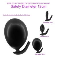 Empaquetado privado SEXY Iatable Anal Plug para expansor vaginal hombres dilatador de trasero consoladores grandes juguetes sexuales femeninos juegos para adultos parejas eróticas Bondage - details 2