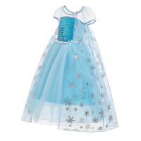 Disfraz de princesa Elsa para niñas, fiesta de carnaval, vestido de cumpleaños de Halloween, 2-10 años - details 2