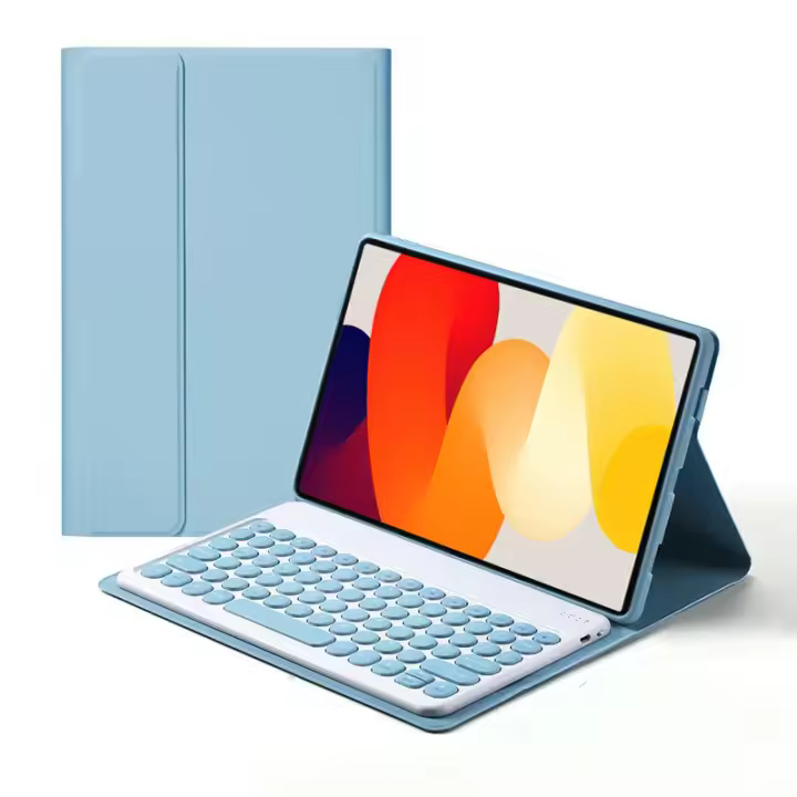 Funda magnética para Xiaomi Redmi Pad SE 2023, 11 pulgadas, con soporte, teclado español - 1