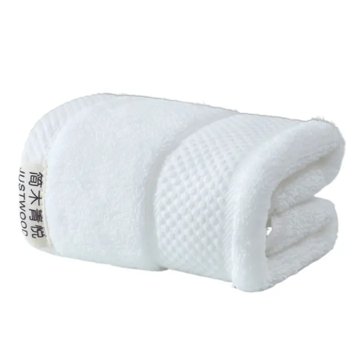 Toalla facial portátil de alta absorción, toalla de ducha suave y gruesa, respetuosa con la piel, no se decolora, toalla de algodón para Baño - 1