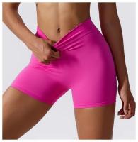Pantalones cortos sin costuras para mujer ideal para el gimnasio y deportes al aire libre material de nylon transpirable y elástico con capucha tipo yoga y stretch aptos para primavera y verano - details 28