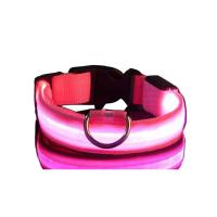 Collar LED para Perros Seguridad Nocturna Intermitente que Brilla en la Oscuridad - details 0