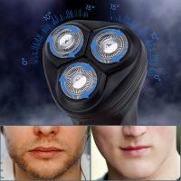 Afeitadora Eléctrica Impermeable para Hombre, Con Pantalla LCD, Máquina De Afeitar Con cortasillas desmontable - details 3