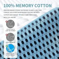Cojín de Espalda Baja de Espuma de Memoria Almohada de Apoyo Lumbar para Cama, Asiento de Coche - details 10