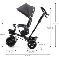 Bicicleta Plegable para Niños Triciclo Evolutivo sin Pedales 9 Meses de Uso 25kg Rosa - details 28