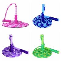 Jump Rope Fiess, longitud ajustable, segmentado, sin nudos, conteo suave para saltar, protección del medio ambiente - details 0