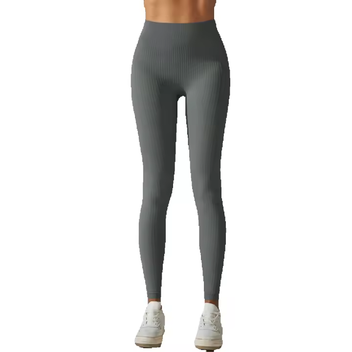 Leggings push-up sin costuras para mujer, pantalones elásticos de cintura alta para entrenamiento, correr, yoga, gimnasio - 1