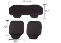 Almohadillas de asiento de cuero PU BUNO para Jaguar 3 piezas Adecuado para E-pace, F-pace, F-type, XF, XJ6, XJ8, XJL, XK, XK8, XKR, X-type, I-pace, S-type - details 0