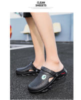 Sandalias de verano para hombre, zapatillas de plataforma a la moda para la playa, sandalias deslizantes con suela Eva, zuecos - details 18