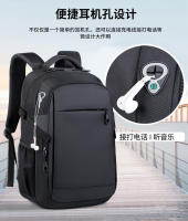 Mochila Mochila negra para hombre Bolsa para computadora portátil - details 3