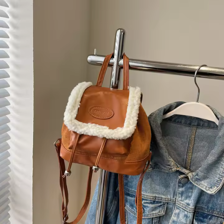 Nuevo estilo, personalidad, cubo, moda, ocio, retro, mochila, diseño, Corea, mochila - 1