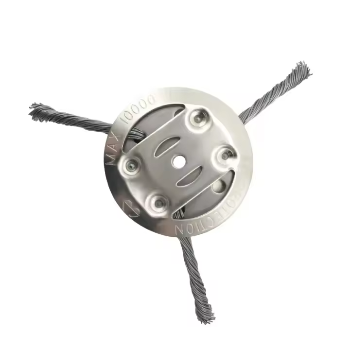 Cabezales de corte de alambre, prevención de óxido, eliminación de óxido, piezas de repuesto para cortacésped, accesorios para cortacésped de acera y Patio, herramienta de acero - 1