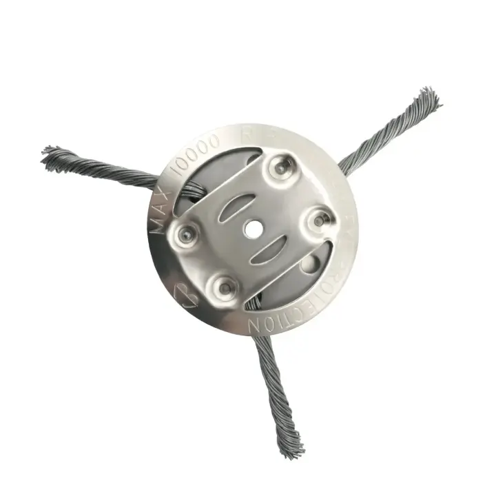 Cabezales de corte de alambre, prevención de óxido, eliminación de óxido, piezas de repuesto para cortacésped, accesorios para cortacésped de acera y Patio, herramienta de acero - 1