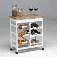 Carro de cocina completo, madera/blanco, 76 x 37 x 67 - details 3