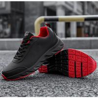 Zapatillas deportivas de microfibra para hombre, zapatos informales, transpirables, ligeros, para caminar - details 13