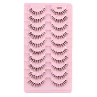 Pestañas False Transparentes 10 Pares Simulación Natural Ideal para Principiantes de Maquillaje - details 3