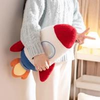 ZU Fiesta Temática Espacial decoración del hogar lindos astronautas OVNI cohete y avión juguetes de peluche niños tienda habitación almohadas - details 5