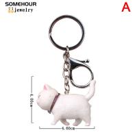 Llavero con colgante de gato para mujer y niño, joyería creativa, accesorios para regalos, bolso de coche - details 15