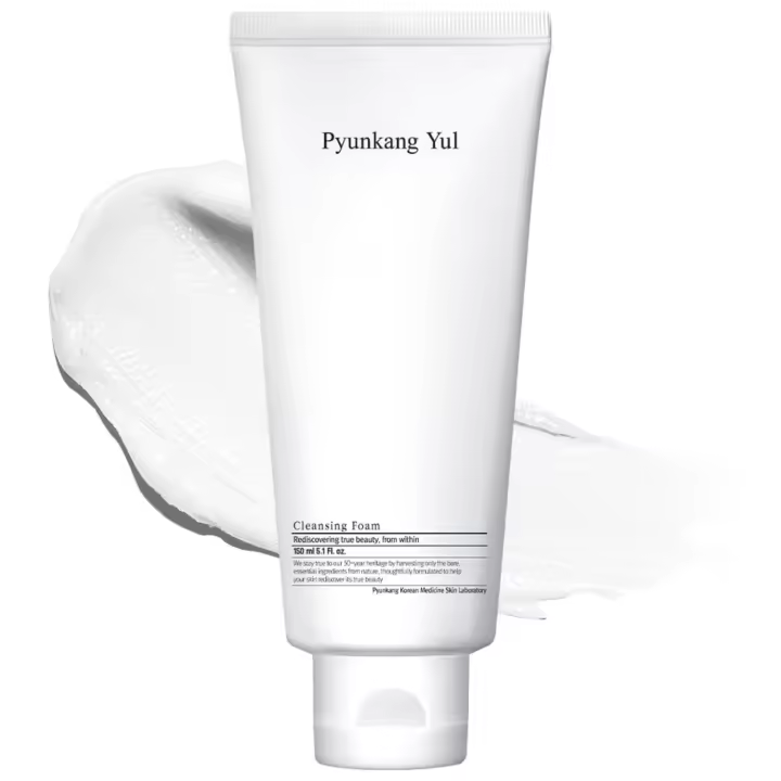 PYUNKANG YUL Espuma limpiadora - Limpiador facial coreano para todo tipo de piel - Limpiador facial sin irritación extraído de coco - Piel hidratada y creación de barrera de humedad después de la limpieza - 5.1 Fl. Oz - 1