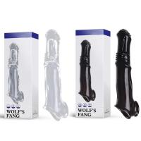 Cubierta de pene extendida para parejas, cristal no vibratorio, Juguetes sexuales para adultos, Sexy - details 2