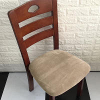 Fundas para cojines de asiento súper suaves de tela de terciopelo, fundas elásticas para sillas, para Hotel, banquete, comedor, sala de estar, 1/2/4/6 piezas - details 17