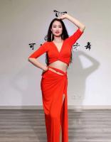 Ropa india Mujer jazmín Vestido egipcio danza del vientre Hada flamenco - details 20