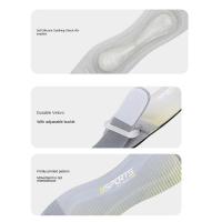 Rodillera de neopreno con soporte para la rótula, transpirable, amortiguadora de impactos, correa ajustable para el tendón rotuliano. - details 16