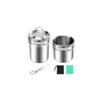 Kit de Utensilios de Cocina de Camping para 1-2 Personas Ollas y Sartén de Aluminio - details 15