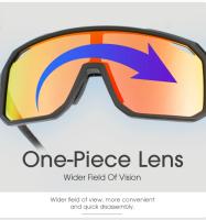 Gafas de sol de ciclismo para hombre y mujer, lentes de conducción para deportes al aire libre, correr, senderismo, UV400 - details 5