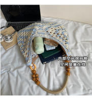 Popular Beach Vacation Nuevo bolso de hombro tejido versátil para mujer, bolso portátil. - details 12