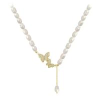 Collar de Perlas de Mariposa Honeyeater Joyería Fina para Mujeres Regalo Perfecto para Compromiso, Boda, Fiesta, Cumpleaños - details 5