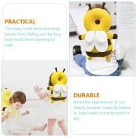 Protector de cabeza de bebé, cojín de seguridad, almohada para evitar la espalda, almohada de seguridad de dibujos animados de Ángel y abeja, equipo de cabeza 1-3T para niños pequeños - details 1