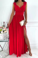 Elegante Vestido de Fiesta con Caderas para Mujeres 2025 Vestido Formal Sexy con Cuello - details 9