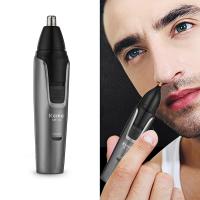Kemei-recortador de vello Facial para nariz, limpiador de precisión con máxima comodidad para hombres, para nariz, orejas, cejas, cuello y patillas - details 9