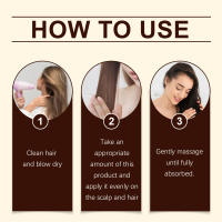 El aceite esencial de colágeno para el cuidado del cabello nutre profundamente y repara el cabello, con un brillo ligero y no graso - details 3