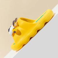 Zapatillas de Niños con Patrón de Ojos Grandes en 3D Antideslizantes, Abre Hermanos, Zapatos de Vacaciones al Aire Libre - details 6