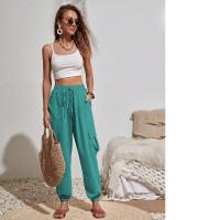 Pantalones blancos Mujer Transpirables, Adecuados para uso diario en - details 36