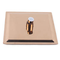 Juego de grifo de ducha de baño de oro rosa, cabezal de lluvia, mezclador de ducha, accesorio de pared - details 4